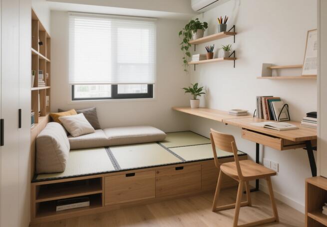 榻榻米房裝修別踩坑！6個關鍵細節，裝出多功能實用空間